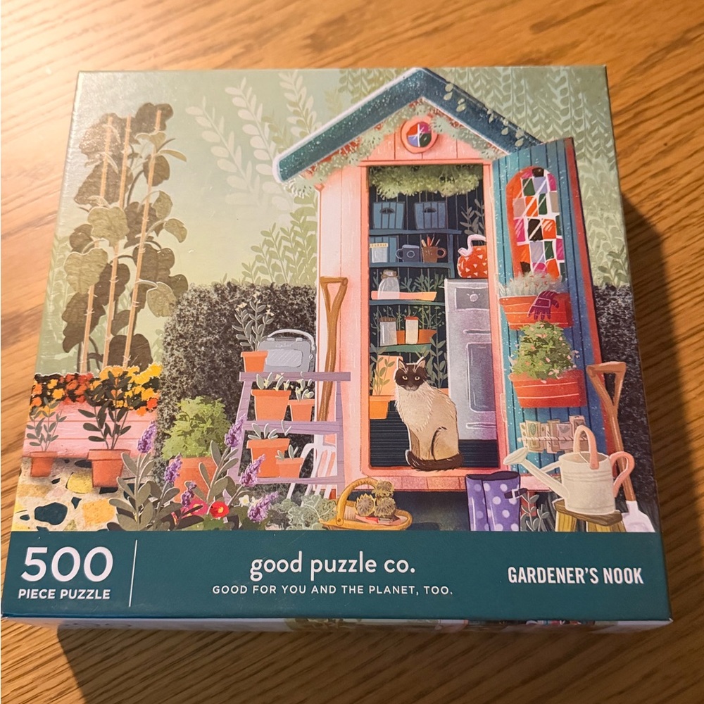 Gardener's Retreat 500 Piece Puzzle